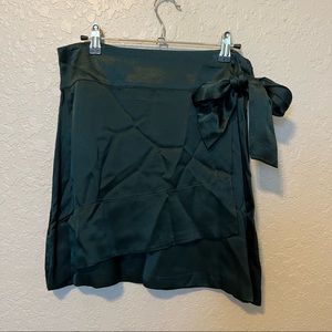 Gianni Bini silk wrap skirt